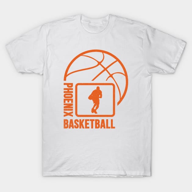 Phoenix Basketball 01 T-Shirt by yasminkul